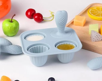 Silicone Baby Popsicle Mold – Frozen Weaning Treat Tray