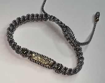 Silver San Judas bracelet