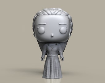 Helaena Targaryen "Phia" 3D Model Funko Type / STL Model POP Figure / Custom 3D Printing Files