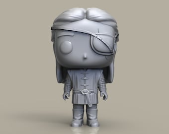 Aemond Targaryen 3D Model Funko Type / STL Model POP Figure / Custom 3D Printing Files