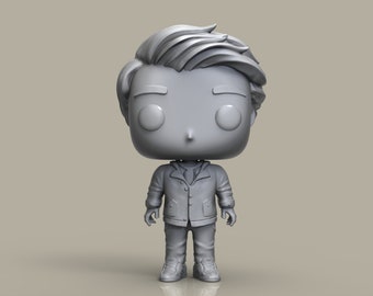 Ewan Mitchell 3D Model Funko Type / STL Model POP Figure / Custom 3D Printing Files