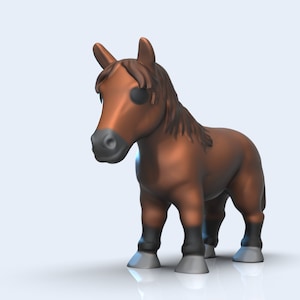 3D Model Horse / Horse Custom Model for 3D Printing