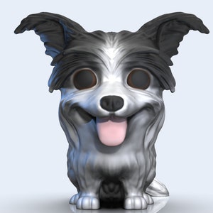 3D Model Funko Pet / Funko Akita Inu / Custom Dog Model for 3D Printing