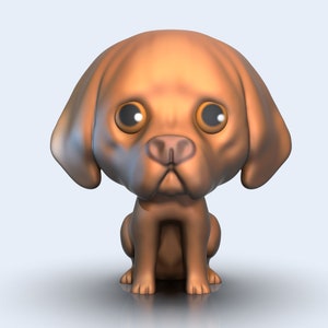 3D Model Funko Pet / Funko Akita Inu / Custom Dog Model for 3D Printing