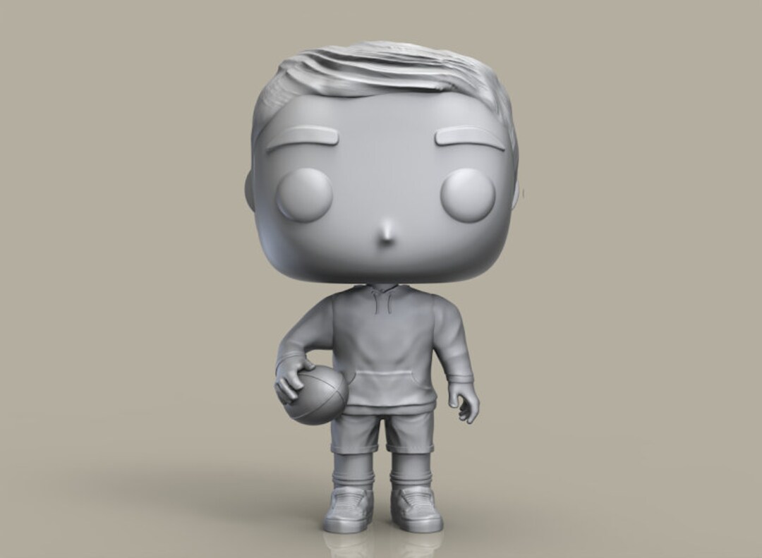 3D Model Male Rugby Player Pop Style / 3D Personalised Figures / 3D ...