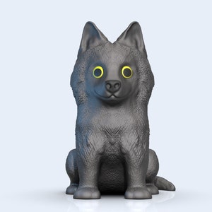 3D Model Funko Pet / Funko Akita Inu / Custom Dog Model for 3D Printing