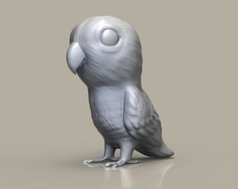 Modelo Personalizado Agaporni para imprimir en 3D