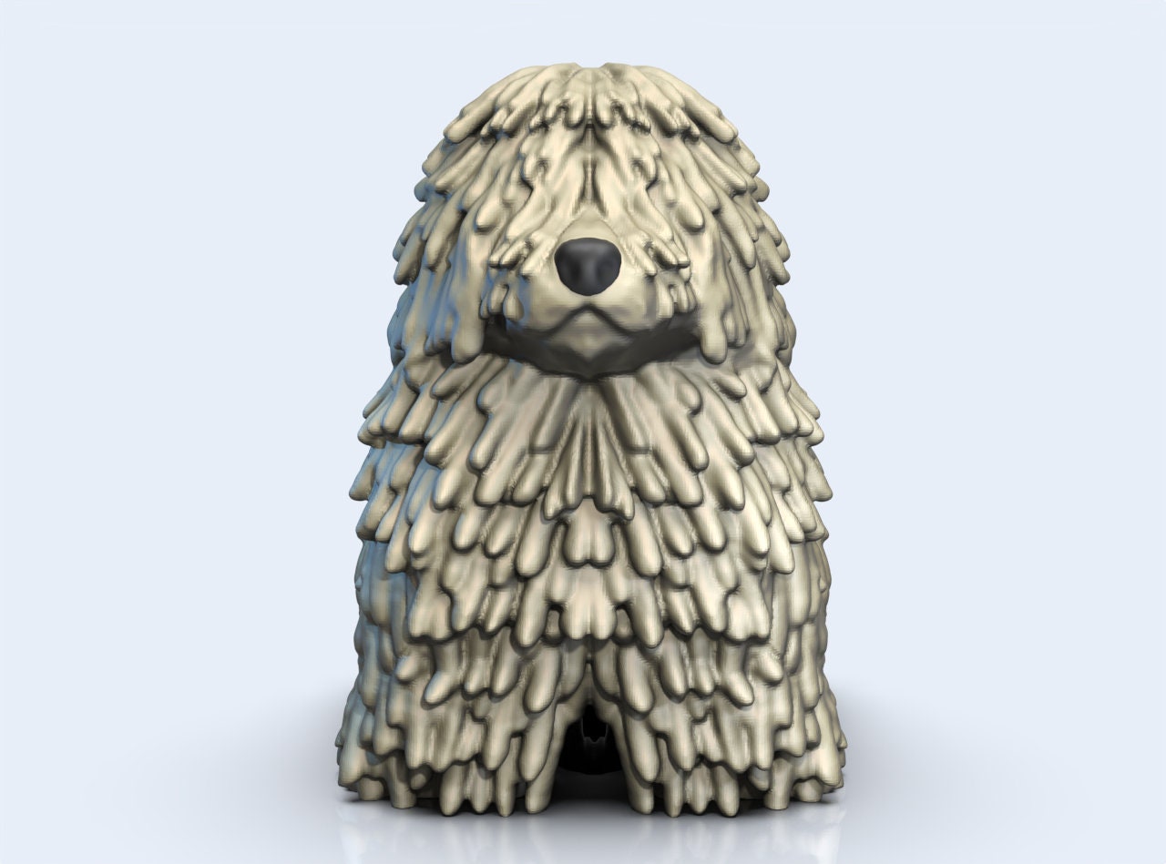 3D Model Funko Pet / Funko Poodle Komondor / Custom Dog Model for 3D Printing