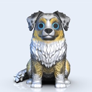 3D Model Funko Pet / Funko Akita Inu / Custom Dog Model for 3D Printing