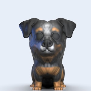 3D Model Funko Pet / Funko Akita Inu / Custom Dog Model for 3D Printing