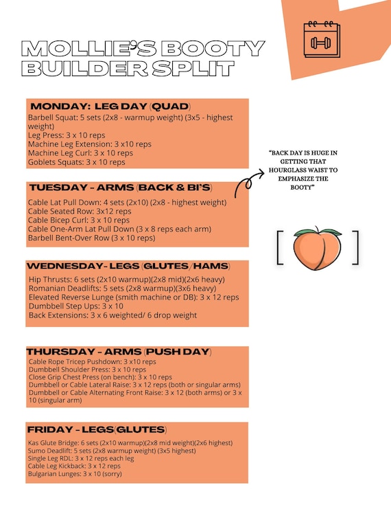 5 day booty workout deals
