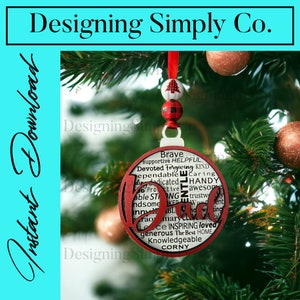 Dad Ornament