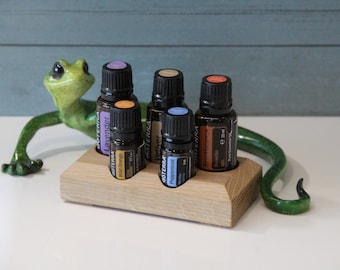 Aufsteller Ätherische Öle (3+2), Organizer für doTerra oder young living, Ölhalter