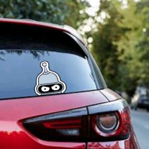Bender Face Decal Vinyl Sticker Auto Car Truck Wall...