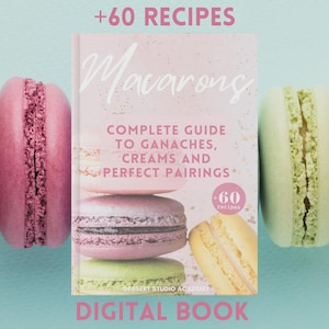 Libro de recetas de rellenos para macarrones: ganache, crema y cuajada (libro digital)