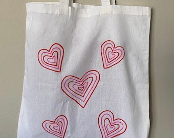 custom made painted tote bags with custom designs