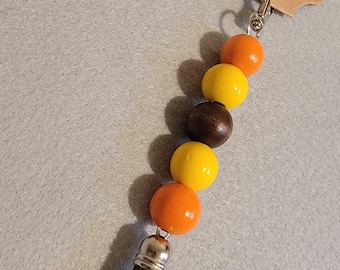 Beaded keychain