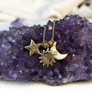 Birth Chart Necklace Zodiac Sign Natal Chart Astrology Birth Chart Necklace Zodiac Sign Jewelry with Sun Moon and Rising Sign Pendant