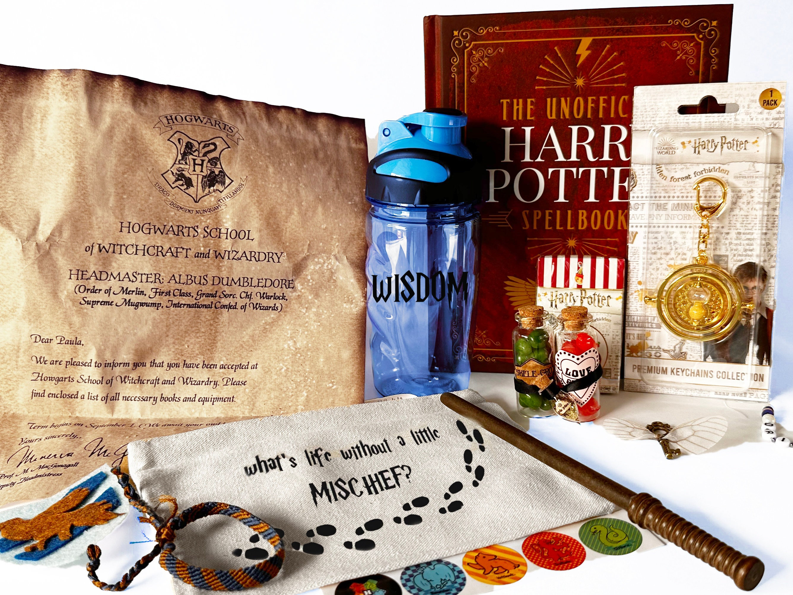 Personaliza y compra tu Gift box Harry Potter Premium en Quinde Blue