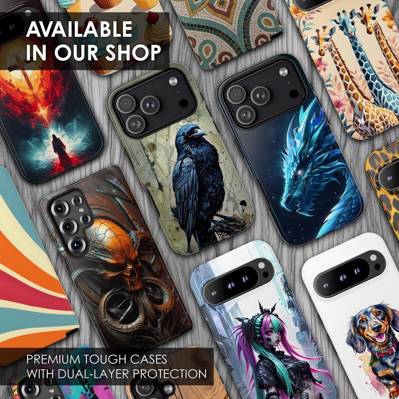 Blue Dragon Handyhülle: Fantasy Sternzeichen Design für iPhone, Samsung & Pixel Bild 13