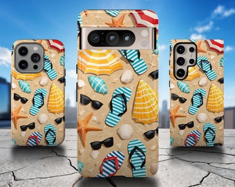 Summer Phone Case, Beach iPhone 16 Pro Max Case, Summer Pixel 9 Pro Case, Summer S25 Ultra Case, Summer iPhone 15 Case, Beach S25 Ultra Case