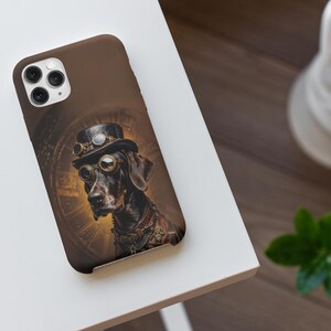 Steampunk German Shorthaired Pointer Phone Case - Vintage Victorian Dog Cover iPhone 17 Air 16 Max 15 14, Samsung S25 Ultra S24, Pixel 9 Pro image 10