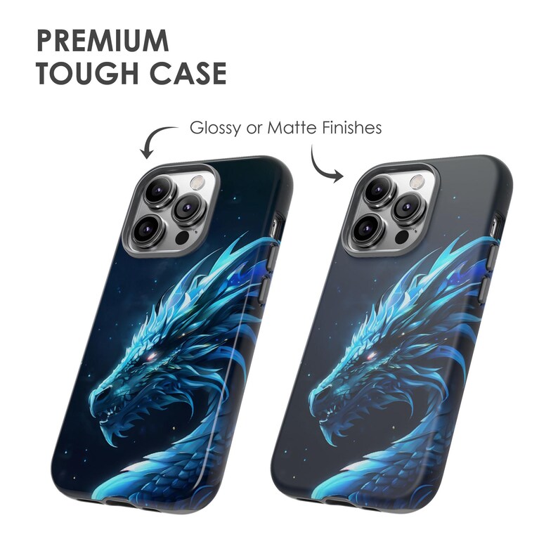 Blue Dragon Handyhülle: Fantasy Sternzeichen Design für iPhone, Samsung & Pixel Bild 4