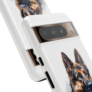 Watercolor German Shepherd Phone Case: Dog Lover Gift for iPhone, Samsung & Pixel image 6