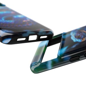 Blått ormskal för iPhone: Gåva till reptilälskare för iPhone, Samsung och Pixel bild 3