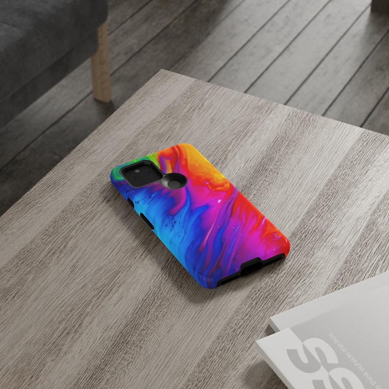 Etui na telefon Summer Rainbow – Jaskrawe, żywe kolory i jaskrawe kolory do iPhone'a 17 Air 16 Pro Max 15 14 13 12, Samsunga S25 Ultra S24 S23 S22, Pixela 9 zdjęcie 10