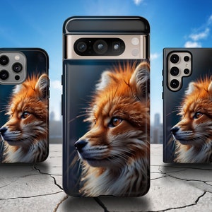 Red Fox Phone Case, Cute Fox iPhone Case, Fox Pixel 9 Case, Fox iPhone 16 Pro Case, Fox Samsung S24 Ultra Case, Orange Fox S23 Ultra Case