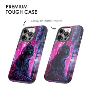 Gamer Kitty Phone Case - Funny Cat Phone Case - Pink Gaming Cover for iPhone 17 Air 16 Pro Max 15 14 13, Samsung S25 Ultra S24 S23, Pixel 9 image 4