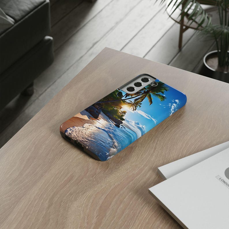 Summer Beach Handyhülle - Tropische Küste Hawaii Cover für iPhone 17 Air 16 Pro Max 15 14 13 12 11, Samsung S25 Ultra S24 S23, Pixel 9 Pro Bild 9