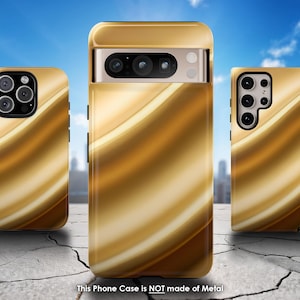 Luxus Goldene Handyhülle, Metall iPhone Hülle, Gelb Gold Pixel 8 Hülle, Goldene Handyhülle, Samsung S24 Ultra Hülle, S23 Ultra Hülle