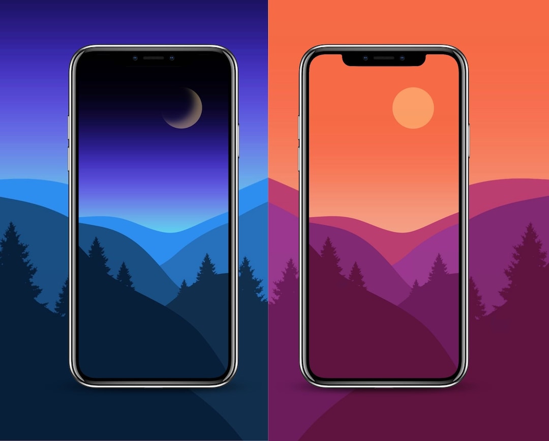 IPhone Night & Day Wallpapers iPhone Minimal Backgrounds iPhone