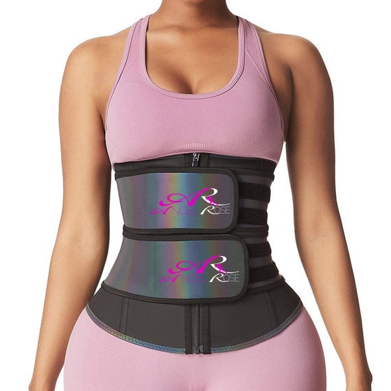 Waist Trainer for Women, Latex Double Band Waist Trainer, Fitness