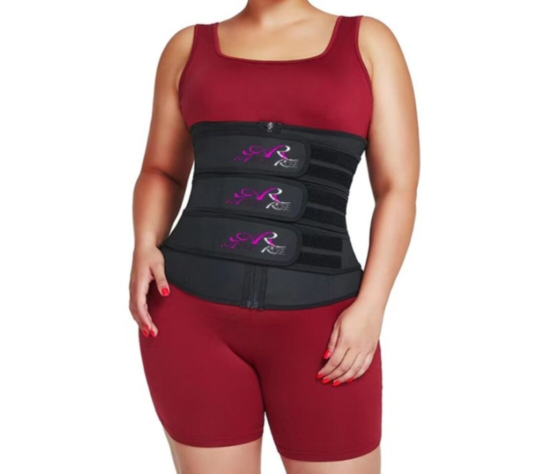 Plus Size Waist Trainer XS6XL Triple Band Latex Waist Etsy