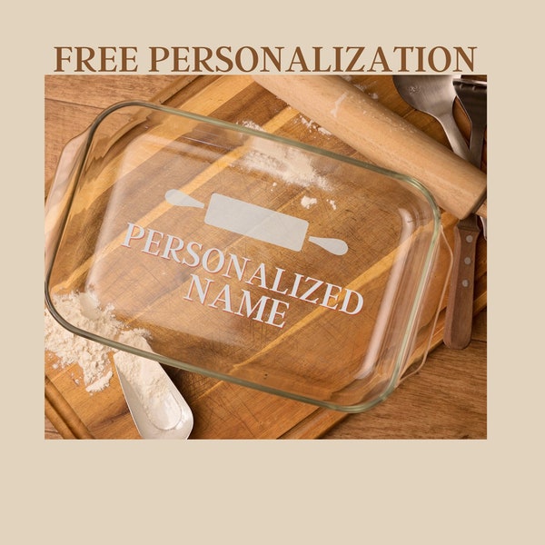 Etched Casserole Dish Etsy