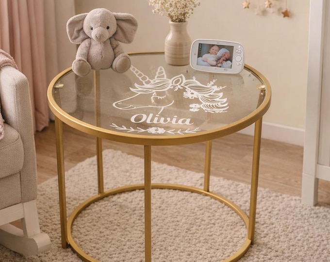 Custom Side Table l Multiple Designs l Room Decor