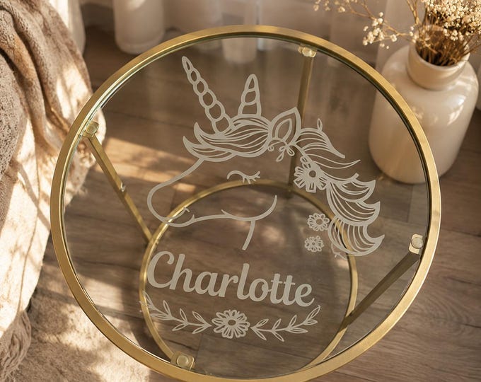 Custom Side Table l Multiple Designs l Room Decor