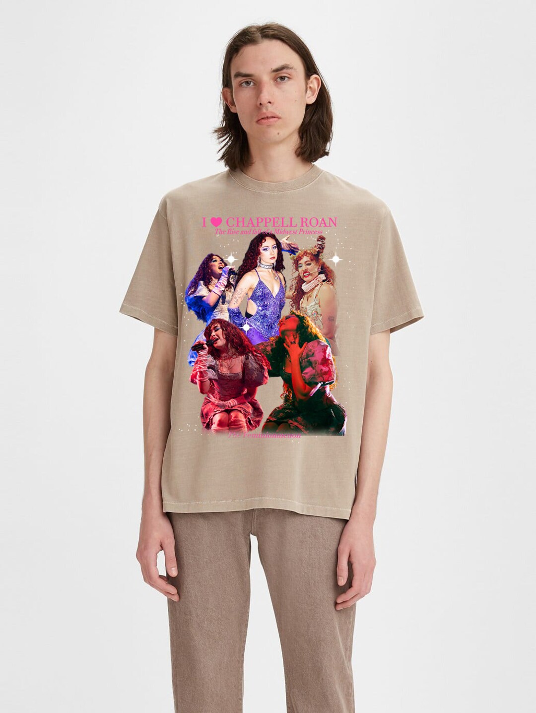 Retro Chappell Roan Fan T-shirt the Rise and Fall of a Midwestern