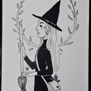 Miss Witch Print