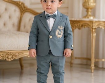 パーソナライズされた男の子用スポンジボブ1歳の誕生日スーツセット