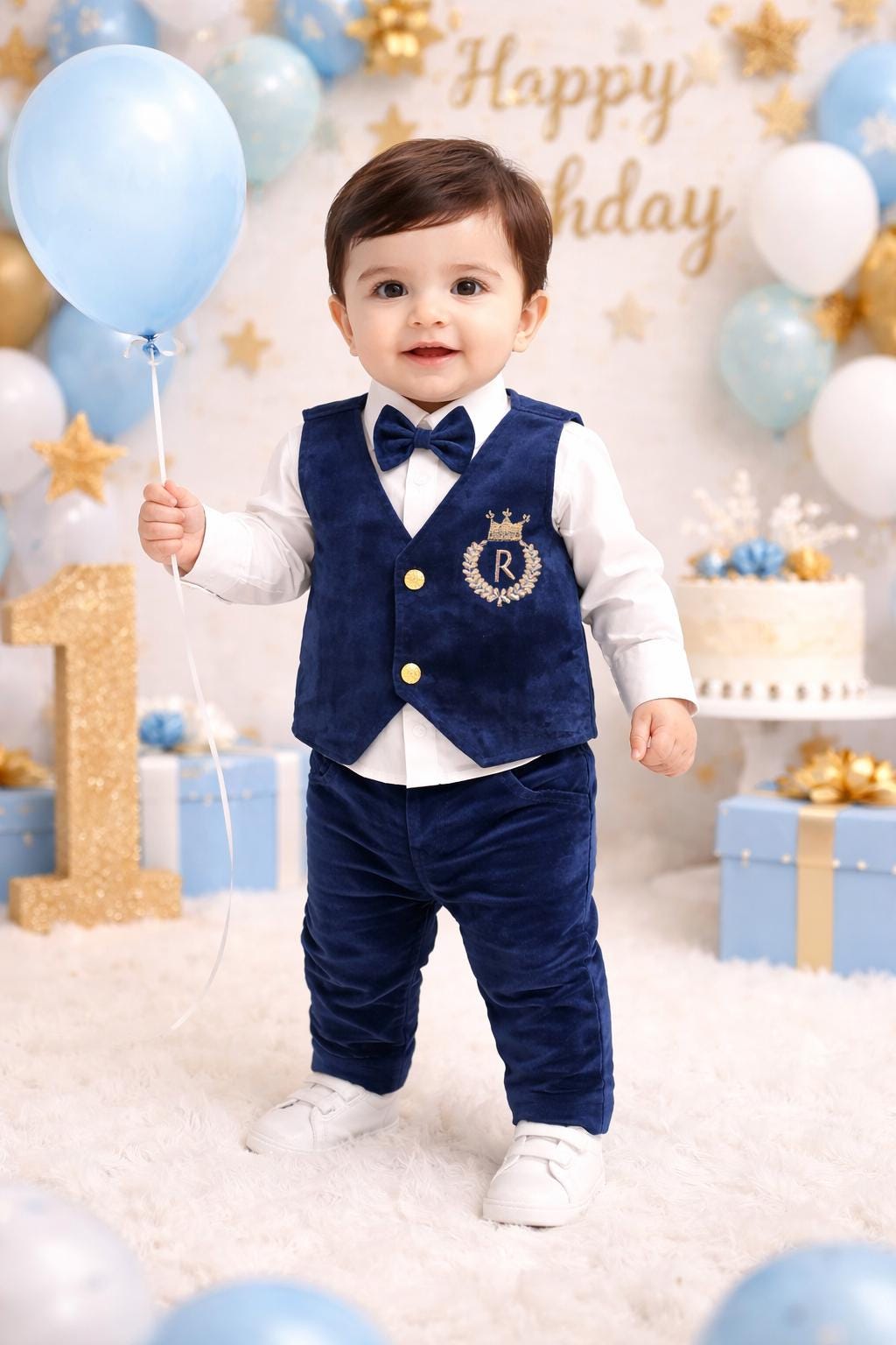 Baby Boy First Birthday Outfit, Personalized Name Ring Bearer Suit, Toddler Cake Smash Outfit - Etsy Baby Boy First Birthday Outfit, Personalized Name Ring Bearer Suit, Toddler Cake Smash Outfit - Etsy