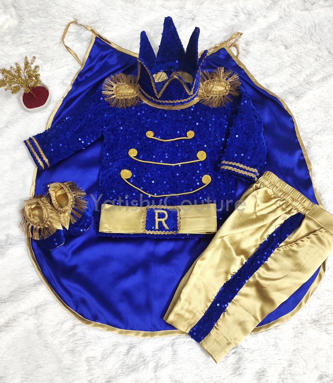 Prince Costume, 1st Birthday Baby Boy Costume, Baptism Royal Prince