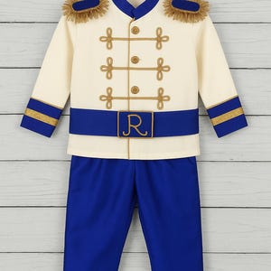 Royal Prince Charming Costume: 1st Birthday Outfit Boy, Toddler King Party Suit, Photoshoot, Halloween