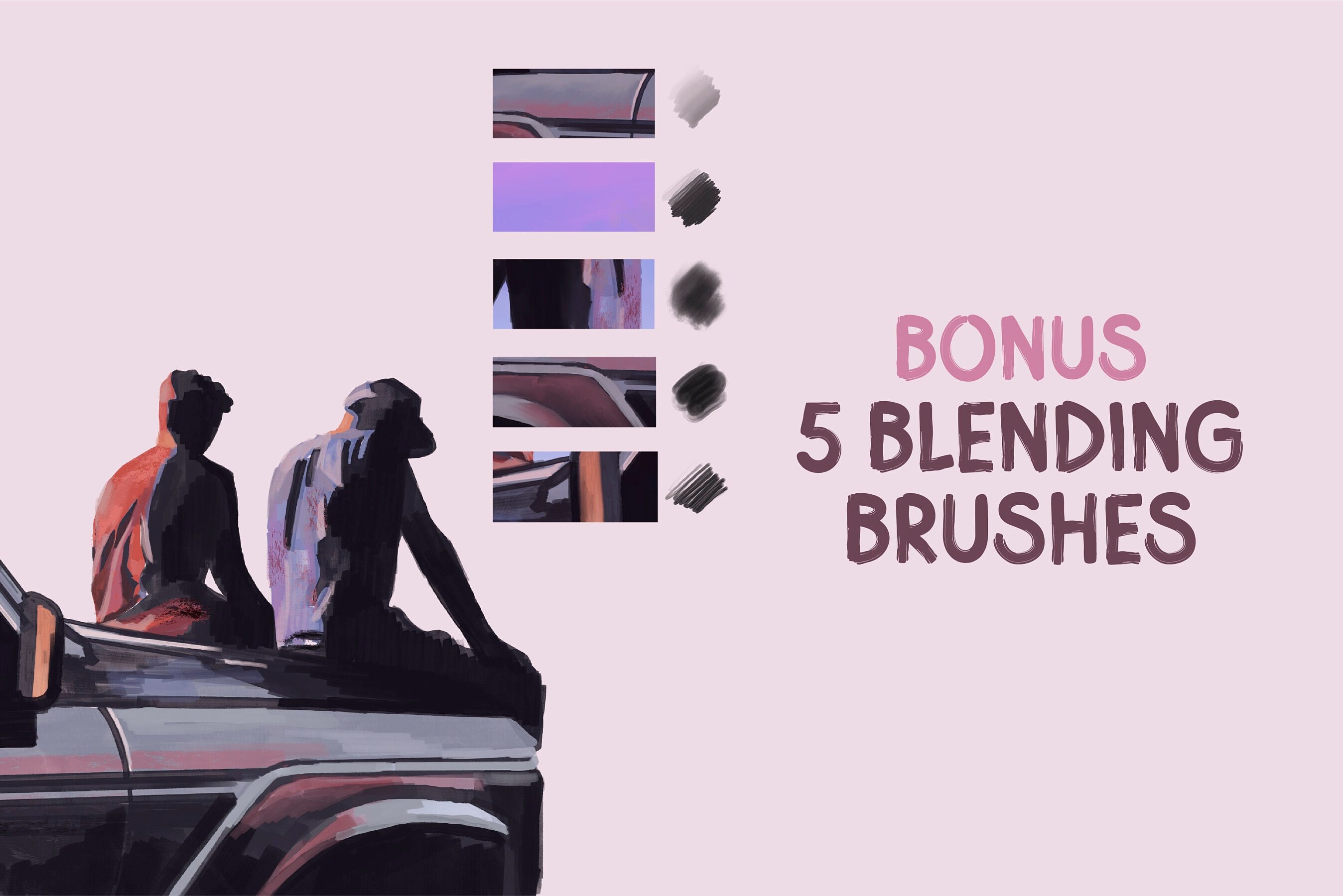 50 Marker Brushes Copic Markers, Alcohol Markers, Dry Marker