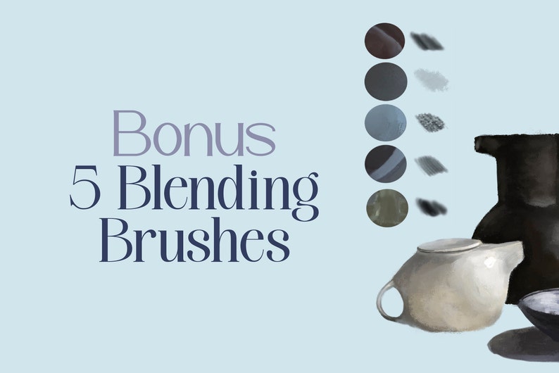 50 Oil Pastel Brushes for Realistic Oil Pastel Painting