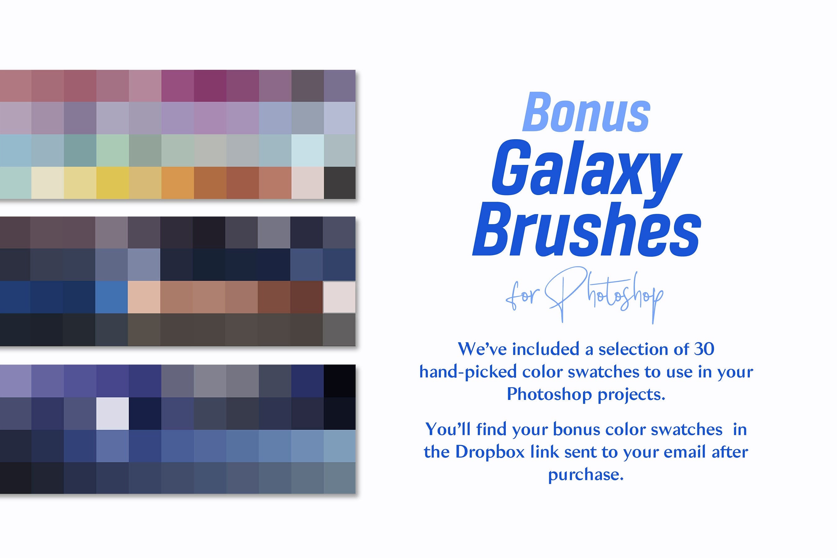 50 Galaxy Brushes Space Brushes Etsy