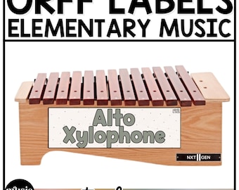 Neutral Orff Instrument Labels Elementary Music Classroom Decor Music Posters
